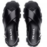 Prada Monolith Sandals Black - 0