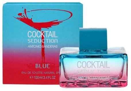 Antonio Banderas Cocktail Seduction Blue For Women EAU DE TOILETTE