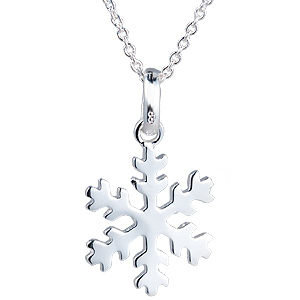 Tiffany Co Snowflake Цепочка с подвеской