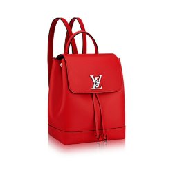 Louis Vuitton Lockme Backpack Red