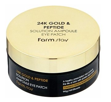 Farm Stay 24k Gold Peptide Патчи для глаз