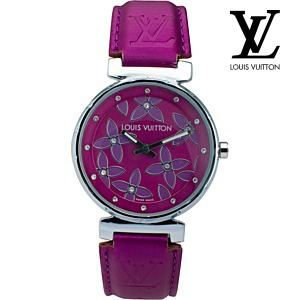 Louis Vuitton Tambour Slim Star Lilac Женские наручные часы
