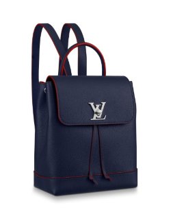 Louis Vuitton Lockme Backpack Marine Rouge