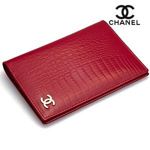 Chanel Passport Red Обложка для паспорта