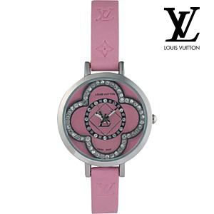 Louis Vuitton Tambour Slim Color Pink Женские наручные часы
