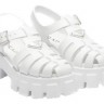 Prada Foam Rubber Sandals White - 0