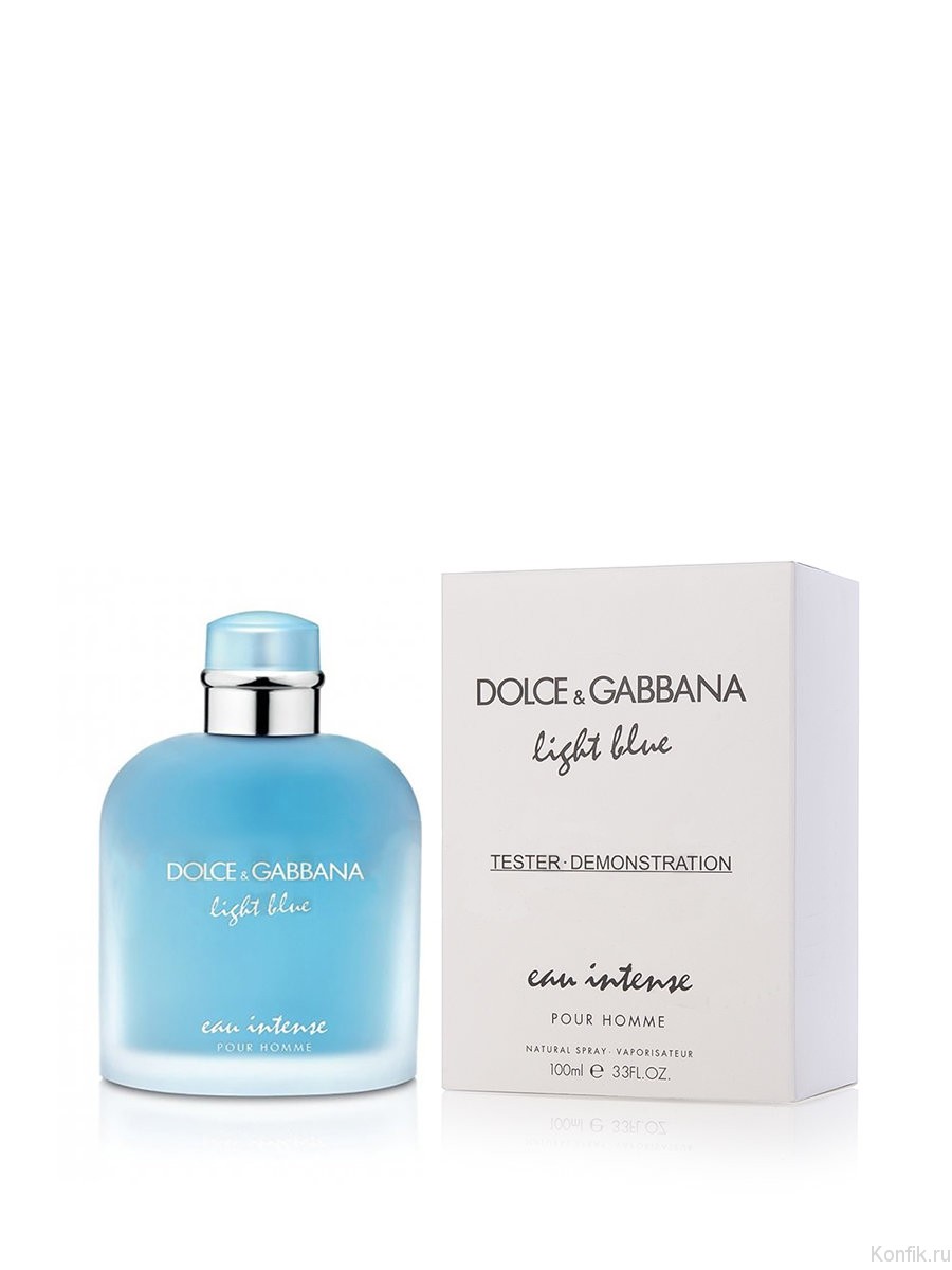 dolce and gabbana light blue pour homme intense