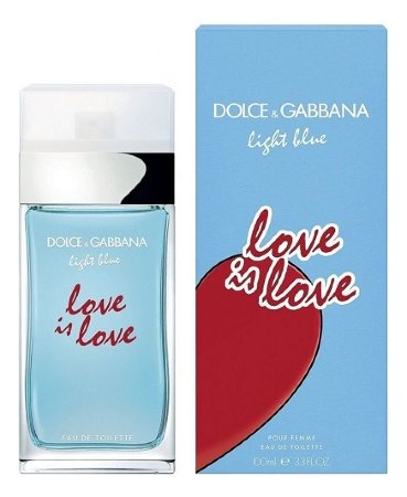 Dolce Gabbana Light Blue Love Is Love pour Femme EAU DE TOILETTE