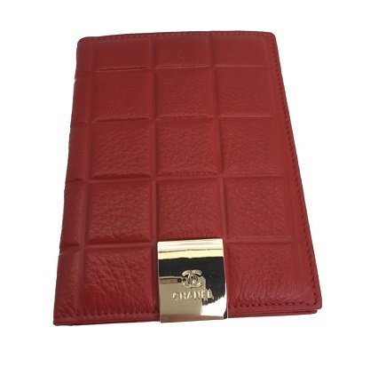 Chanel Red Style Обложка для паспорта