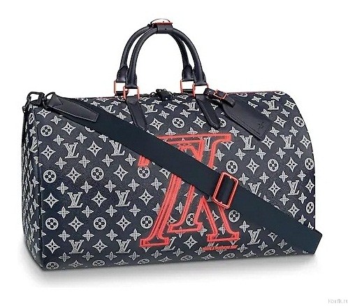 Louis Vuitton Keepall Bandouliere 50 Upside Down  Дорожная сумка