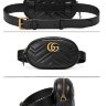 Gucci GG Marmont Matelasse Leather Belt Bag - 0