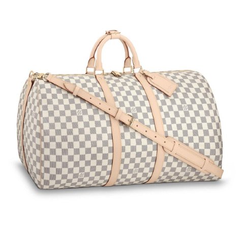 Louis Vuitton Damier Azur Keepall Дорожная сумка