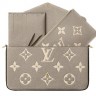Louis Vuitton Felicie Monogram Empreinte Beige - 0