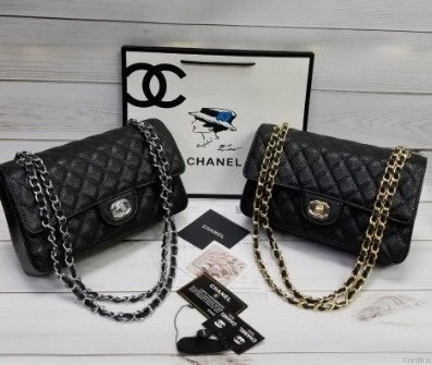 Черная сумка Chanel Classic Flap Medium  магазин Vintage Voyage