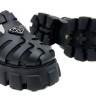 Prada Foam Rubber Sandals Black - 0